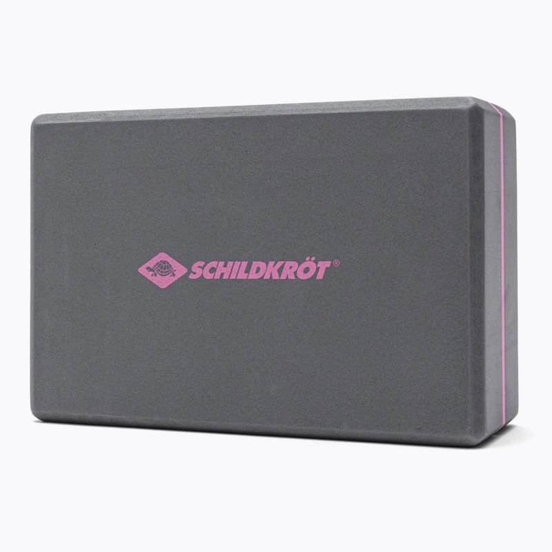 Kostka do jogi Schildkröt Yoga Block gray/pink 3