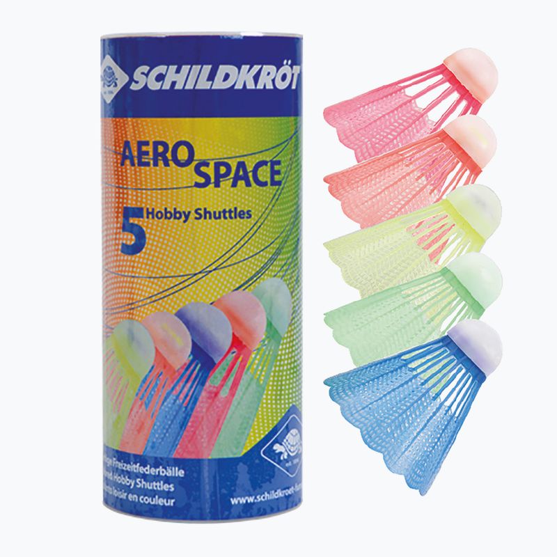 Lotki do badmintona Schildkröt Aero Space 5 szt. multicolour