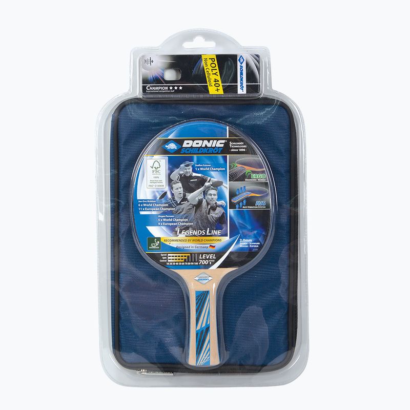 Zestaw do tenisa stołowego Donic-Schildkröt Premium-Gift Legends 700 FSC 788489 9