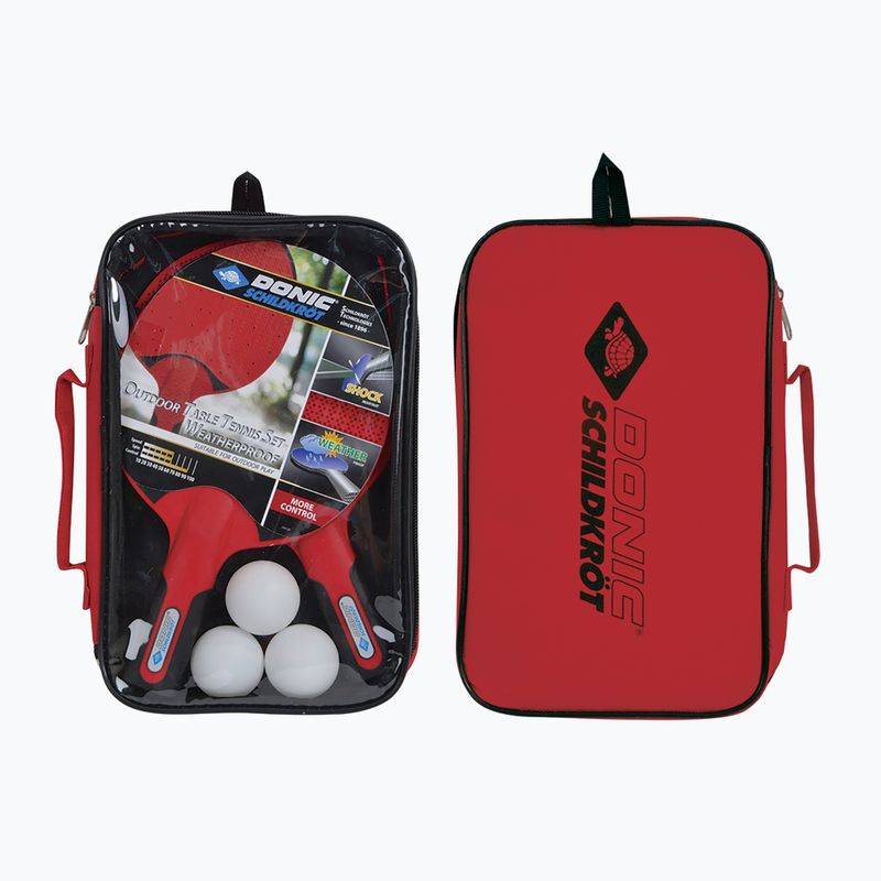 Zestaw do tenisa stołowego Donic-Schildkröt Table Tennis Outdoor Weatherproof 788662 6