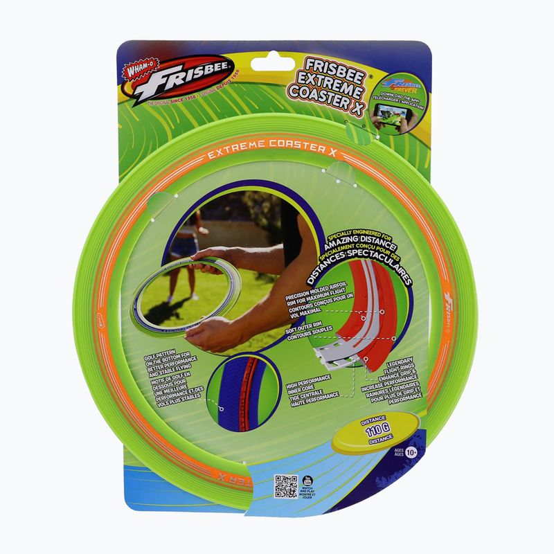 Frisbee Sunflex Extreme Coaster X zielono-pomarańczowe 81137 2