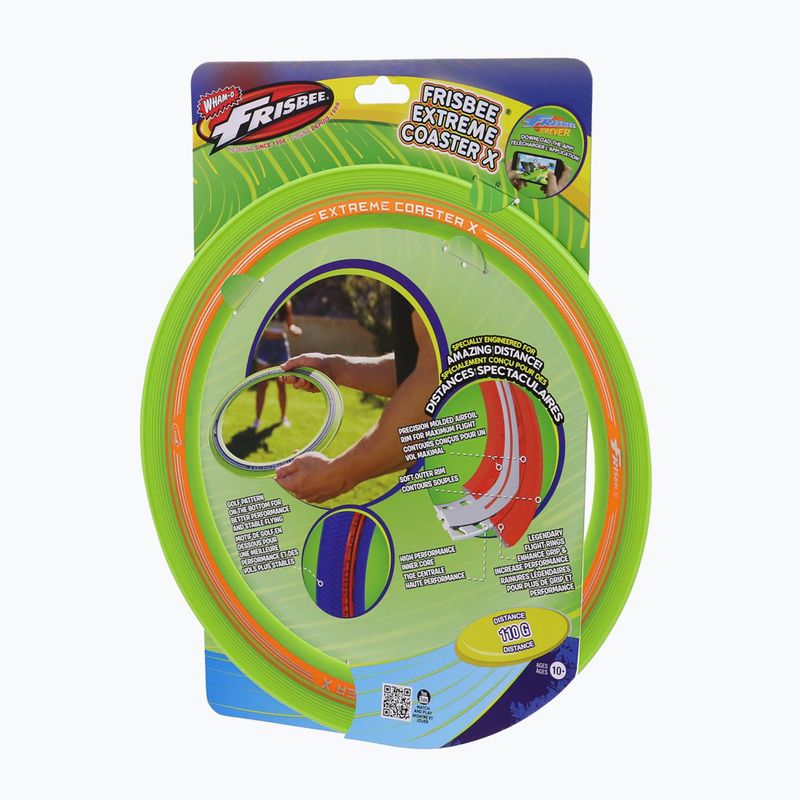 Frisbee Sunflex Extreme Coaster X zielono-pomarańczowe 81137 4