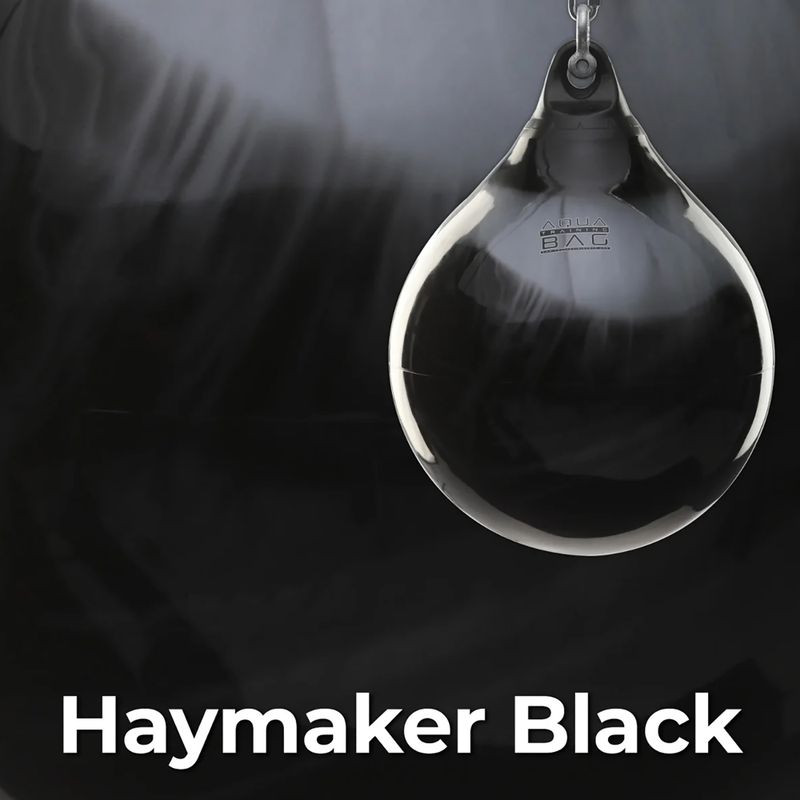 Gruszka bokserska Aqua Training Bag Energy Punching Bag 15" black/silver 3