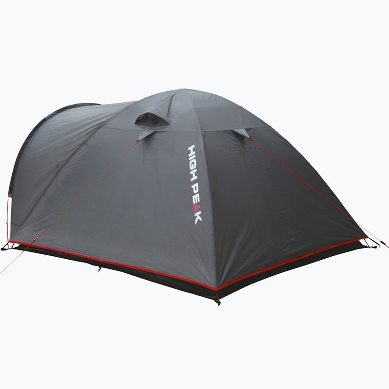 Namiot kempingowy 2-osobowy High Peak Nevada 2 dark grey/red 2
