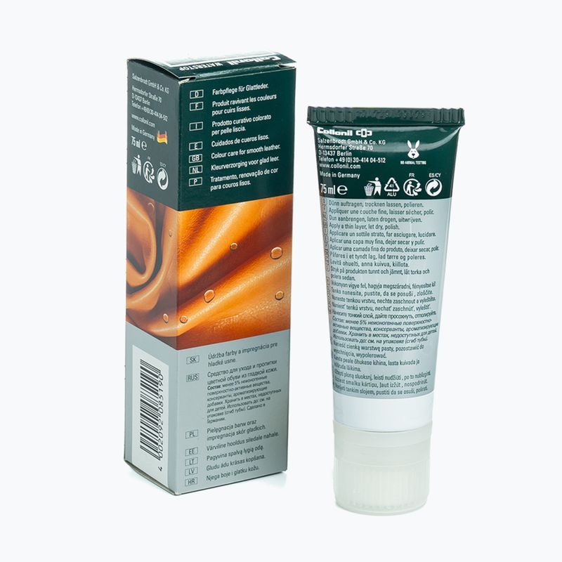 Pasta do butów Collonil Waterstop 75ml koniak 2