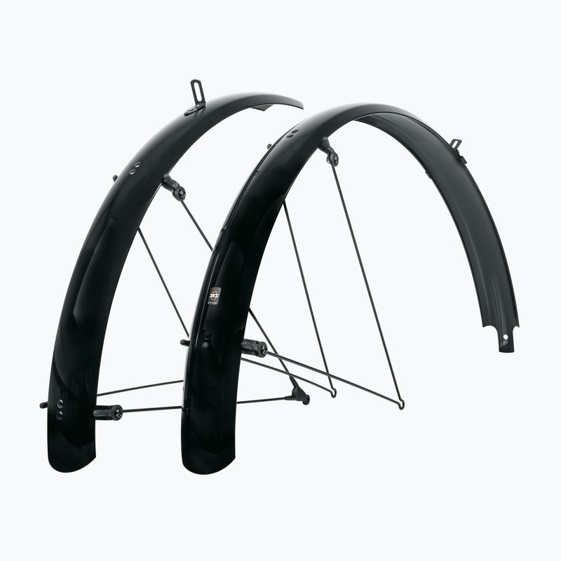 Błotniki rowerowe SKS Bluemels Basic set 28" / 35 mm black 2