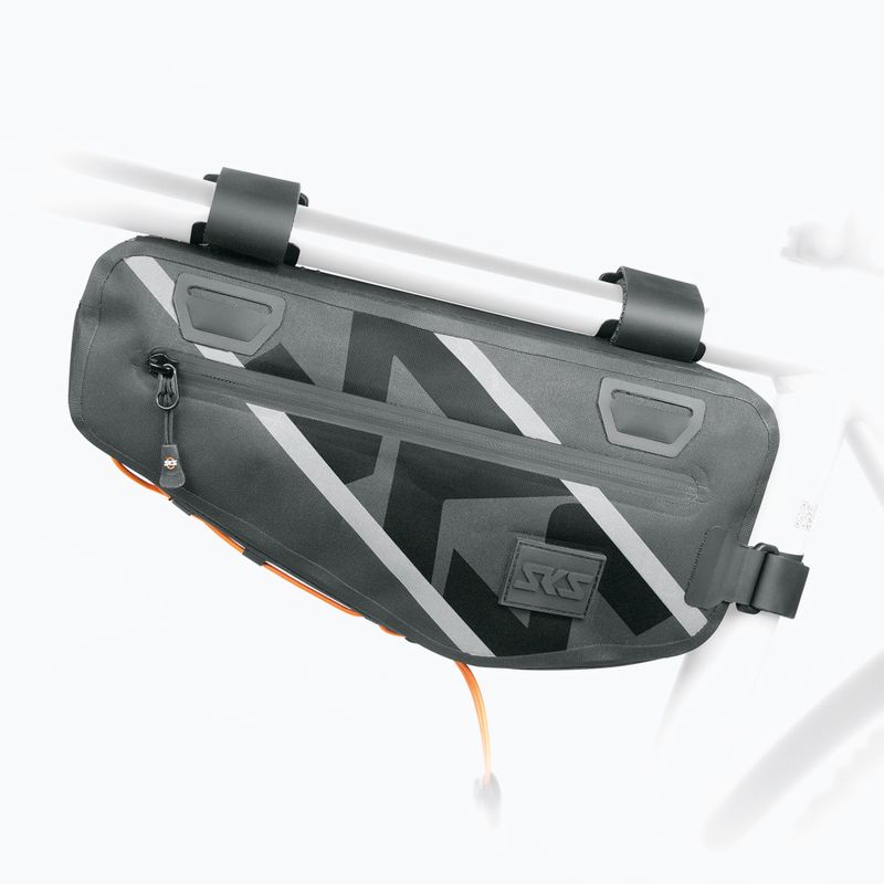 Torba rowerowa na ramę SKS Explore Frame Bag black 3