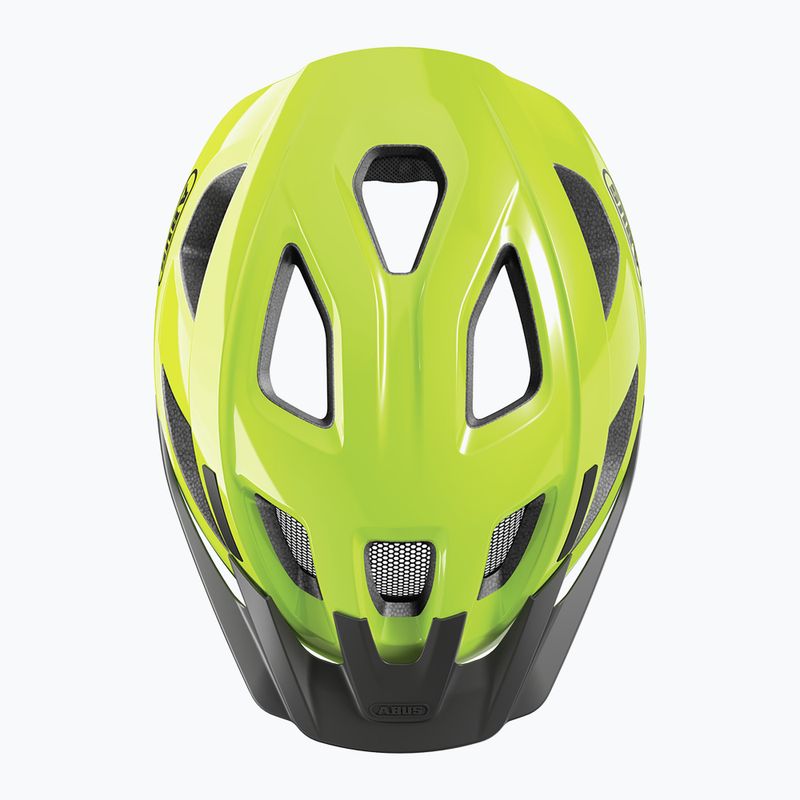 Kask rowerowy ABUS Aduro 3.0 signal yelow 3