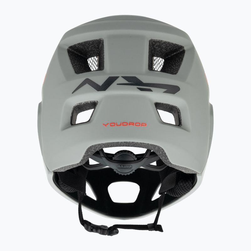 Kask rowerowy dziecięcy ABUS Youdrop FF chalk grey 3