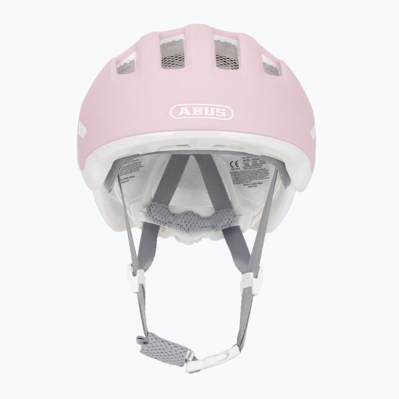 Kask rowerowy dziecięcy ABUS Smiley 3.0 ACE LED pure rose 2