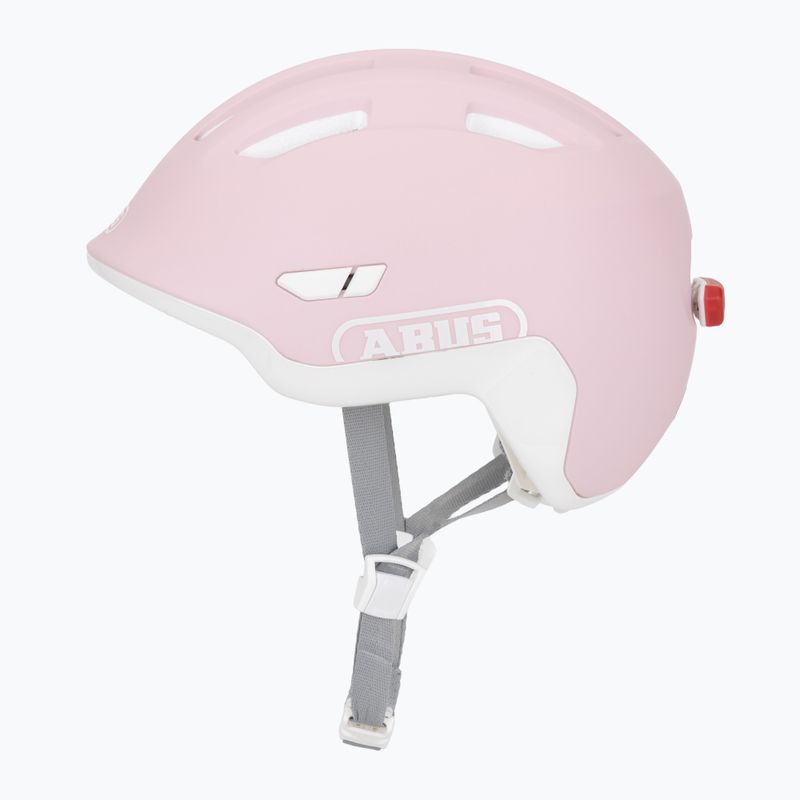 Kask rowerowy dziecięcy ABUS Smiley 3.0 ACE LED pure rose 3