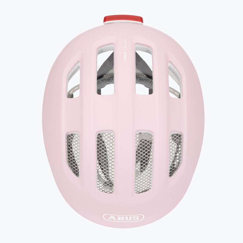 Kask rowerowy dziecięcy ABUS Smiley 3.0 ACE LED pure rose 6