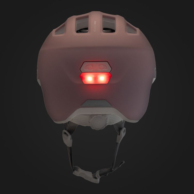 Kask rowerowy dziecięcy ABUS Smiley 3.0 ACE LED pure rose 8