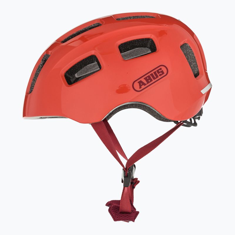 Kask rowerowy dziecięcy ABUS Youn-I 2.0 living coral 5