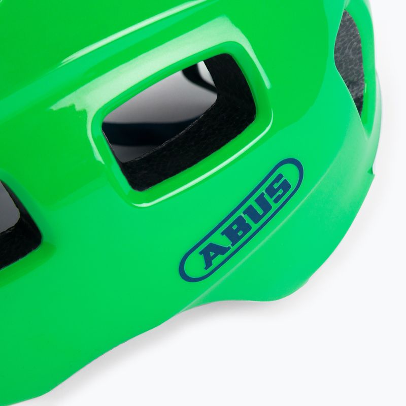 Kask rowerowy dziecięcy ABUS Youn-I 2.0 sparkling green 7