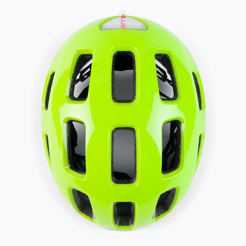 Kask rowerowy dziecięcy ABUS Youn-I 2.0 signal yellow 6