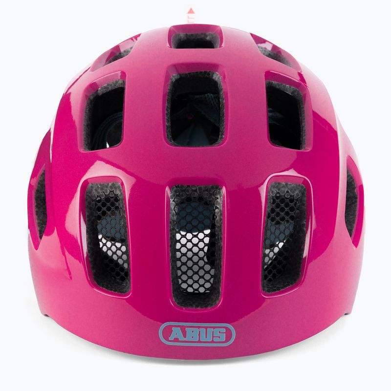 Kask rowerowy dziecięcy ABUS Youn-I 2.0 sparkling pink 2