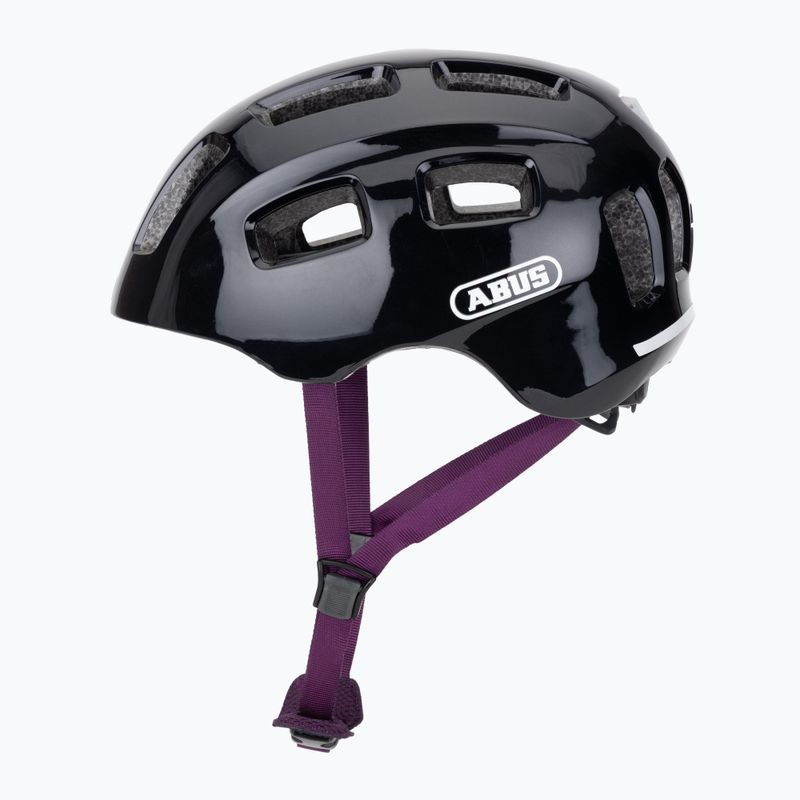 Kask rowerowy dziecięcy ABUS Youn-I 2.0 black violet 3