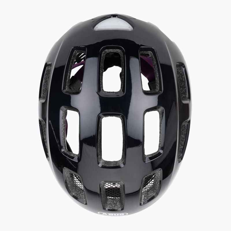Kask rowerowy dziecięcy ABUS Youn-I 2.0 black violet 6