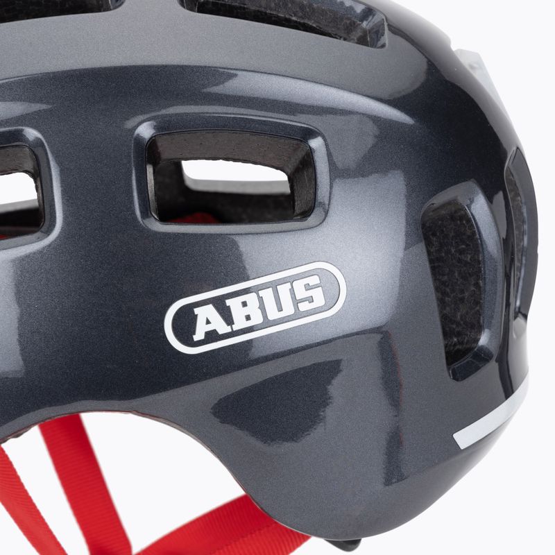 Kask rowerowy dziecięcy ABUS Youn-I 2.0 sparkling titan 7