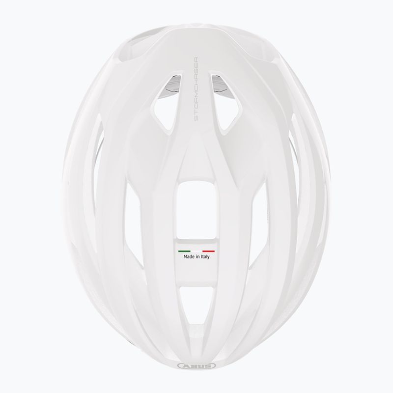 Kask rowerowy ABUS StormChaser Ace pure white 6