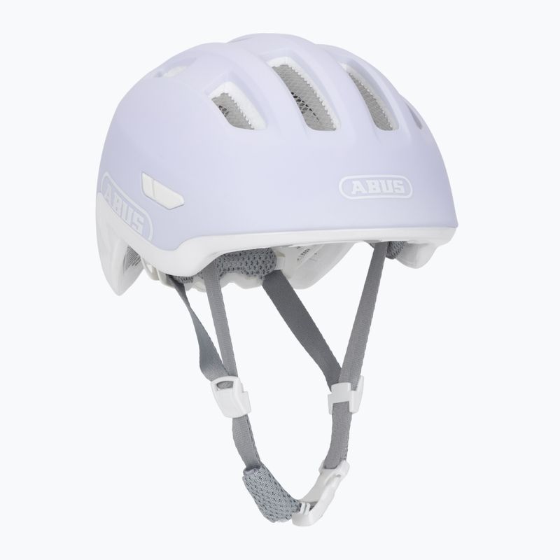 Kask rowerowy dziecięcy ABUS Smiley 3.0 ACE LED pure lavender