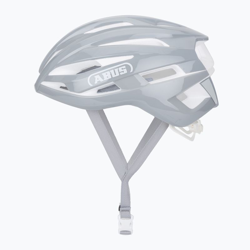 Kask rowerowy ABUS StormChaser Ace pure grey 3