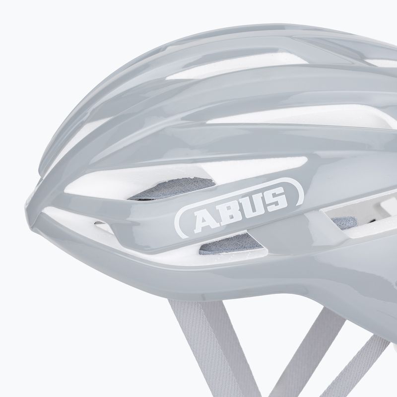 Kask rowerowy ABUS StormChaser Ace pure grey 8