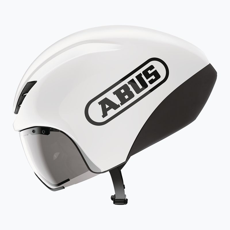 Kask rowerowy ABUS Gamechanger TT 1.1 shiny white 3