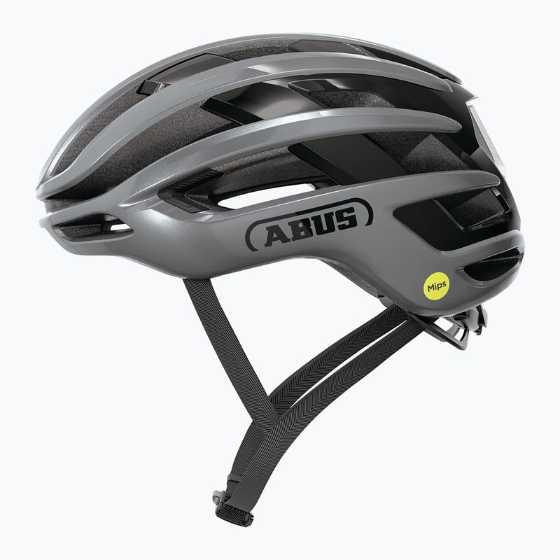 Kask rowerowy ABUS Airbreaker 2.0 Mips graphite silver 2