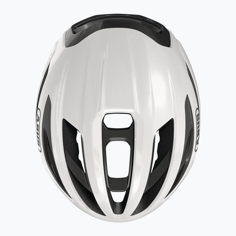 Kask rowerowy ABUS Taipan shiny white 6
