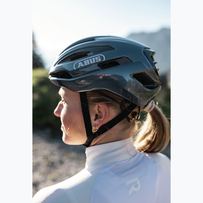 Kask rowerowy ABUS Taipan como blue 6