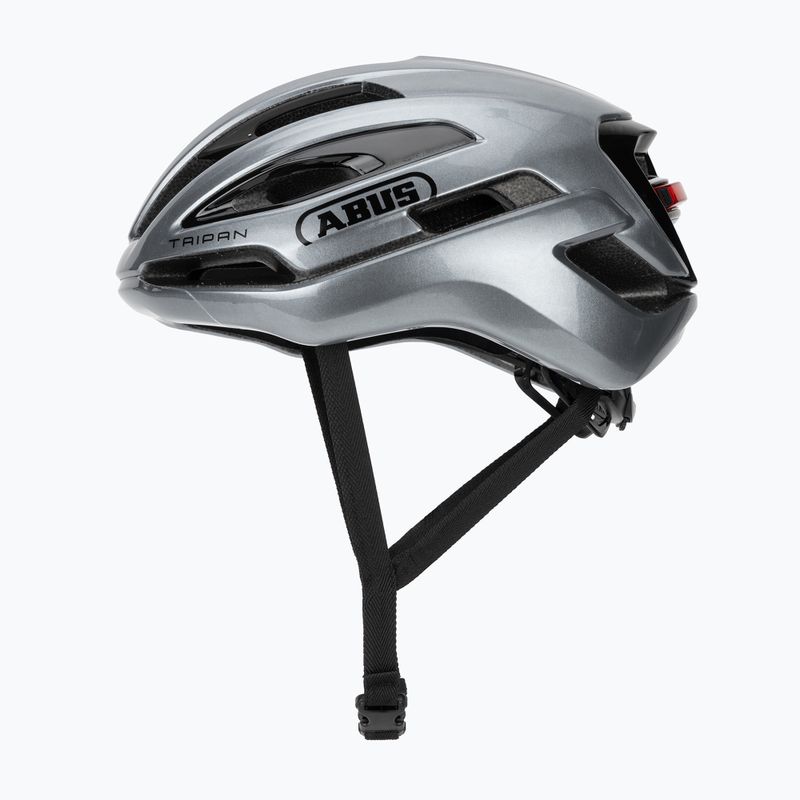 Kask rowerowy ABUS Taipan LED graphite silver 3