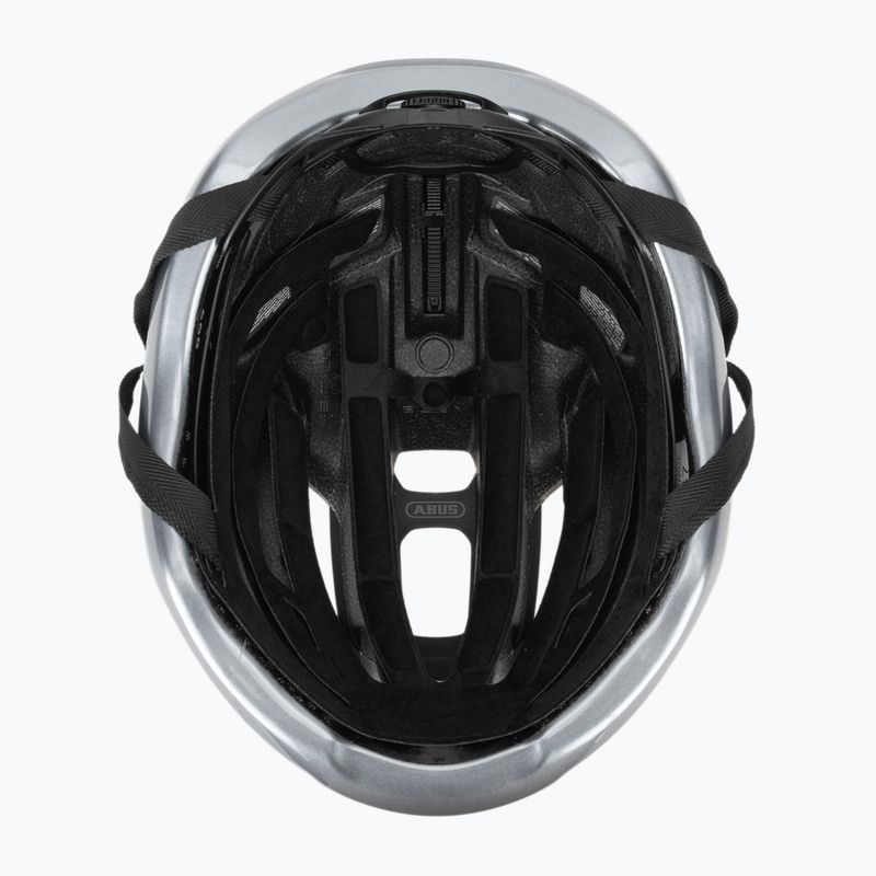 Kask rowerowy ABUS Taipan LED graphite silver 5