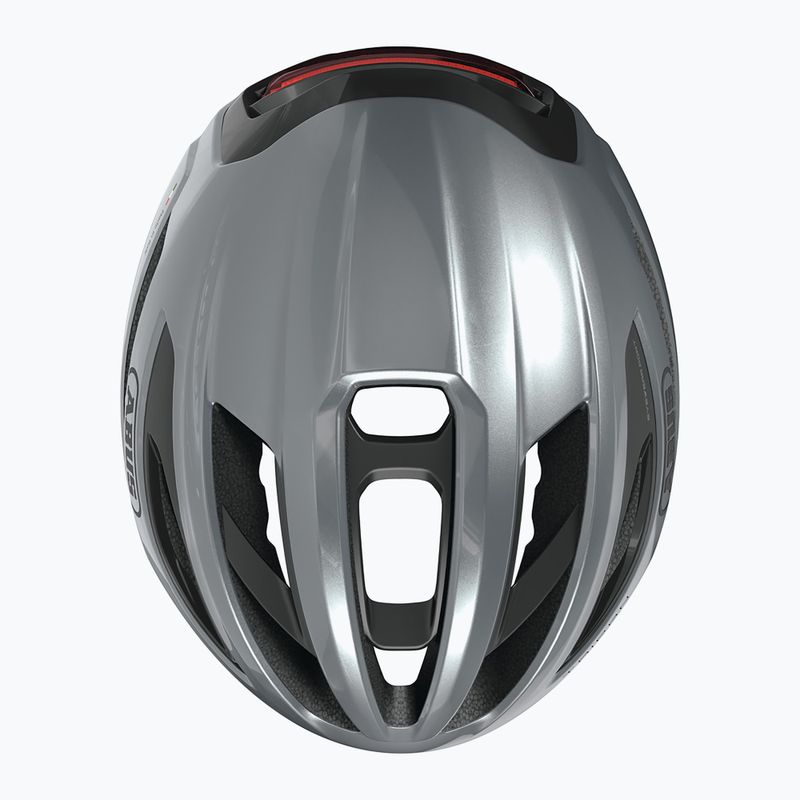 Kask rowerowy ABUS Taipan LED graphite silver 6