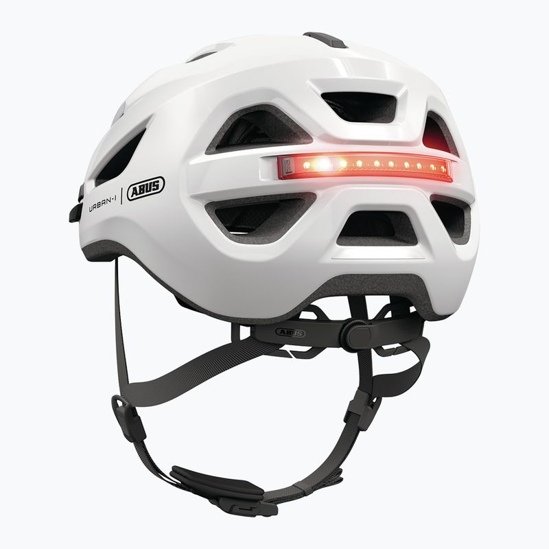 Kask rowerowy ABUS Urban-I 4.0 shiny white 3