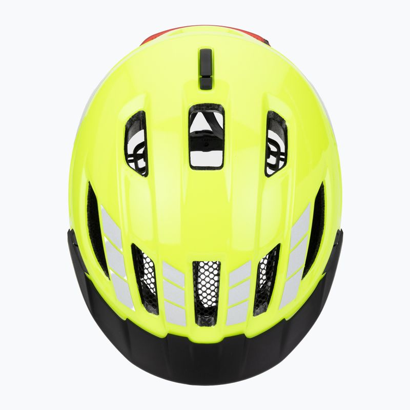 Kask rowerowy ABUS Urban-I 4.0 signal yellow 6