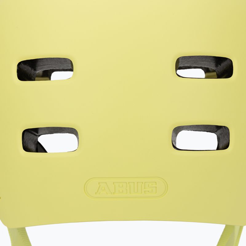 Kask rowerowy ABUS Xoxo mono yellow 7