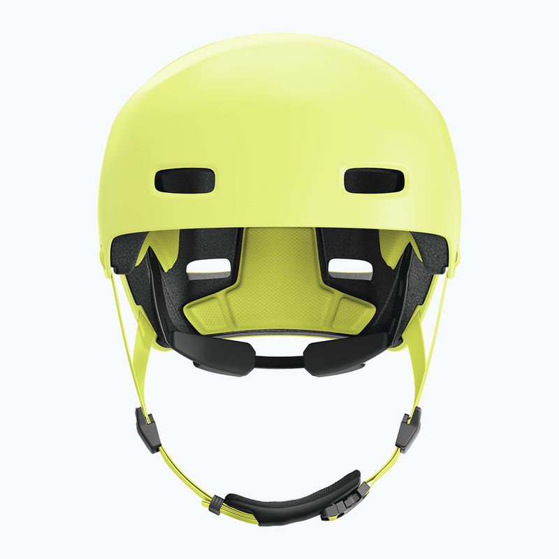 Kask rowerowy ABUS Xoxo mono yellow 4