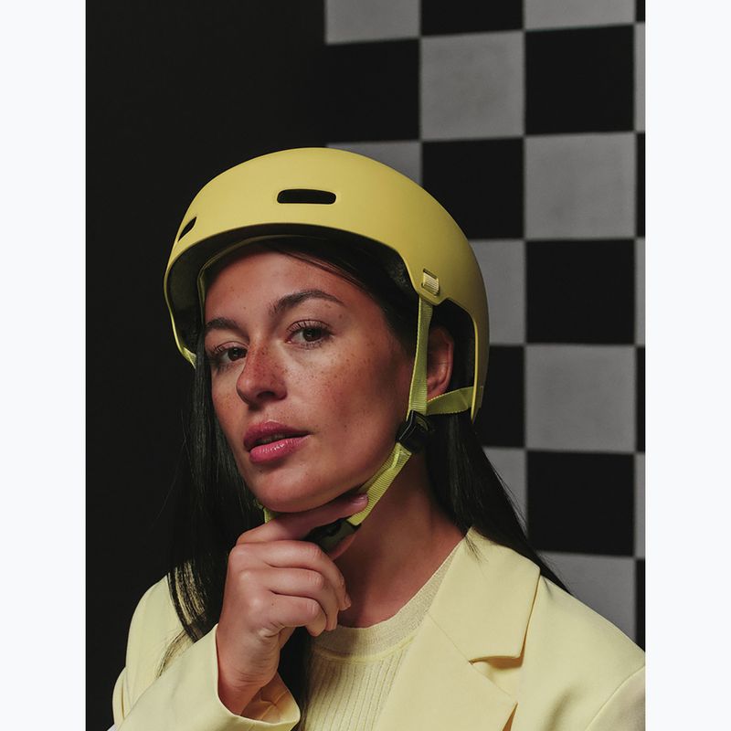 Kask rowerowy ABUS Xoxo mono yellow 6