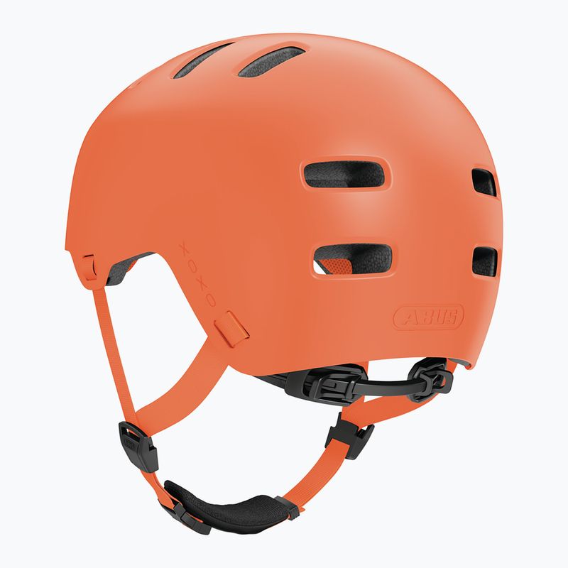 Kask rowerowy ABUS Xoxo mono orange 3