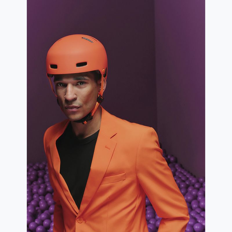 Kask rowerowy ABUS Xoxo mono orange 7