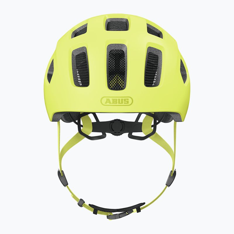 Kask rowerowy dziecięcy ABUS Youn-I 2.0 mono yellow 4