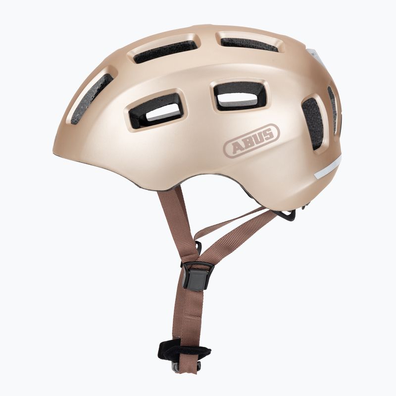 Kask rowerowy dziecięcy ABUS Youn-I 2.0 champagne gold 3
