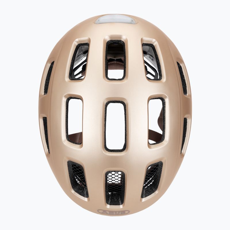 Kask rowerowy dziecięcy ABUS Youn-I 2.0 champagne gold 6