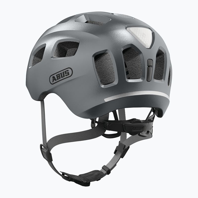 Kask rowerowy dziecięcy ABUS Youn-I 2.0 graphite silver 3
