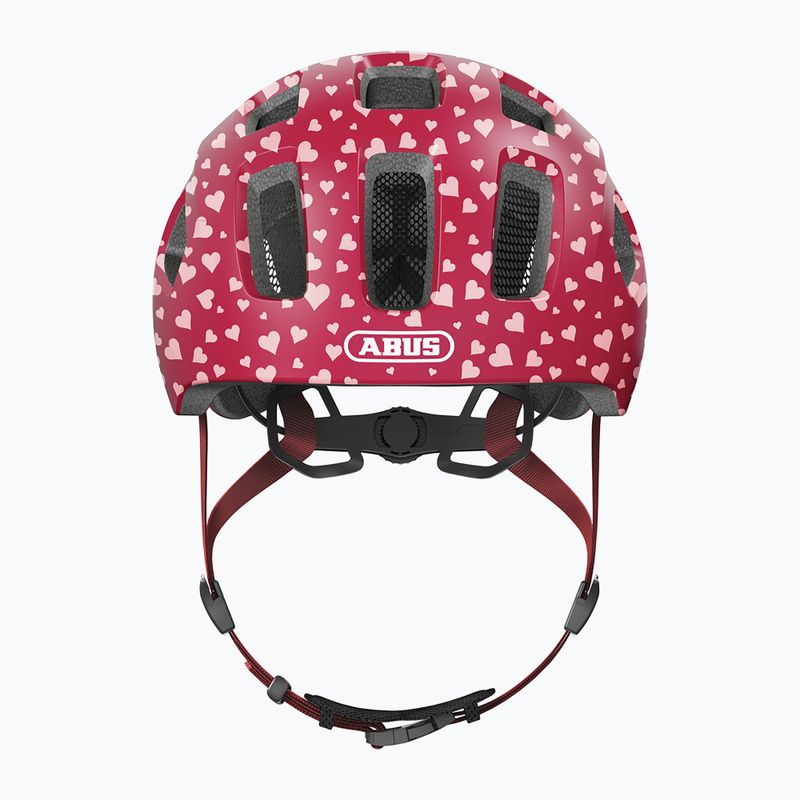 Kask rowerowy dziecięcy ABUS Youn-I 2.0 cherry heart 2