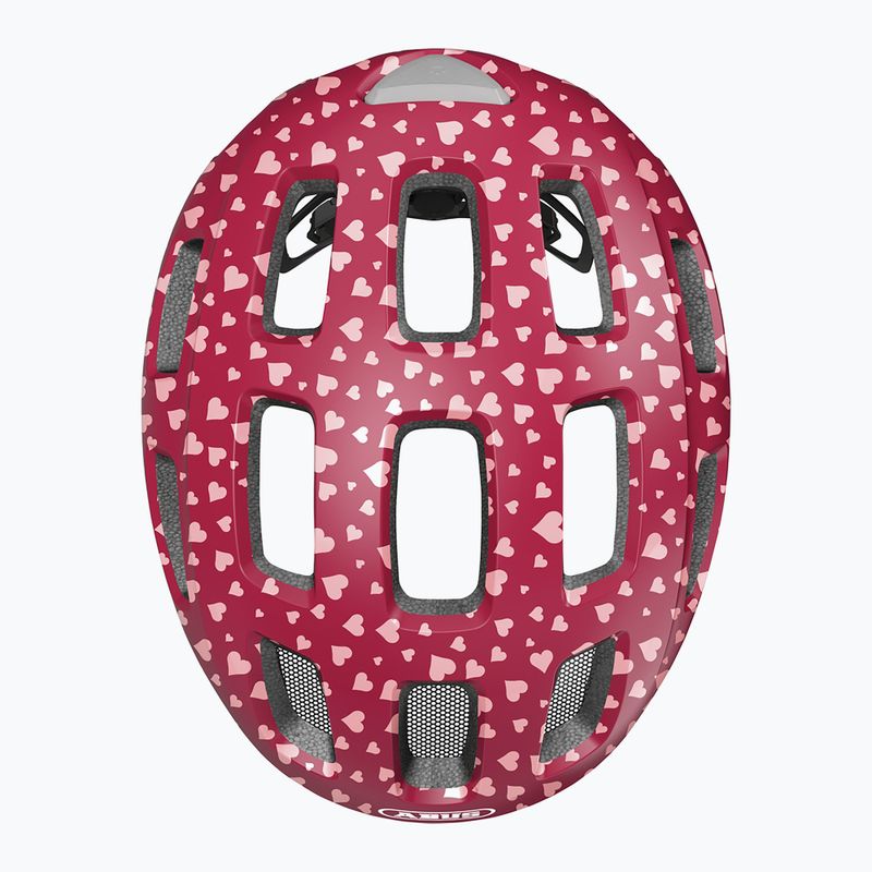 Kask rowerowy dziecięcy ABUS Youn-I 2.0 cherry heart 4