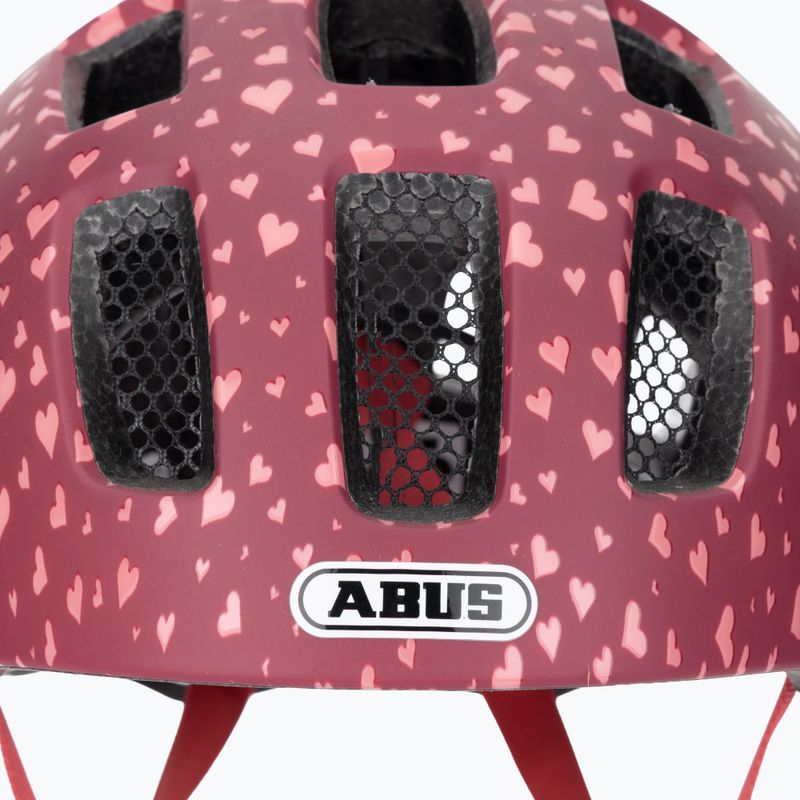 Kask rowerowy dziecięcy ABUS Youn-I 2.0 cherry heart 7
