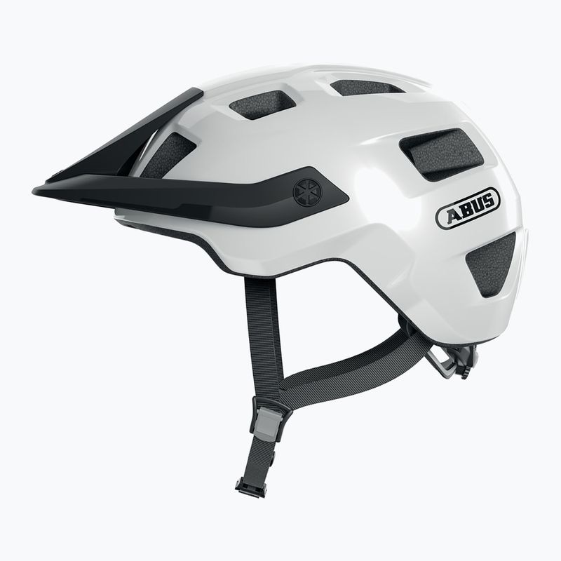 Kask rowerowy ABUS MoTrip shiny white 3